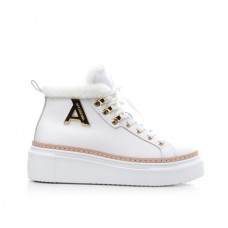 Белые ботинки Accademia M21