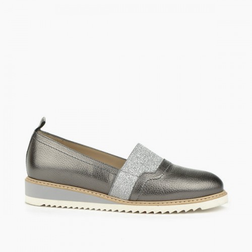 Туфли женские Mot Cle 7218 серебристый