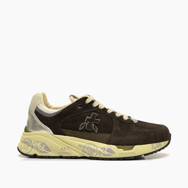 Кроссовки Premiata 7895 коричневые